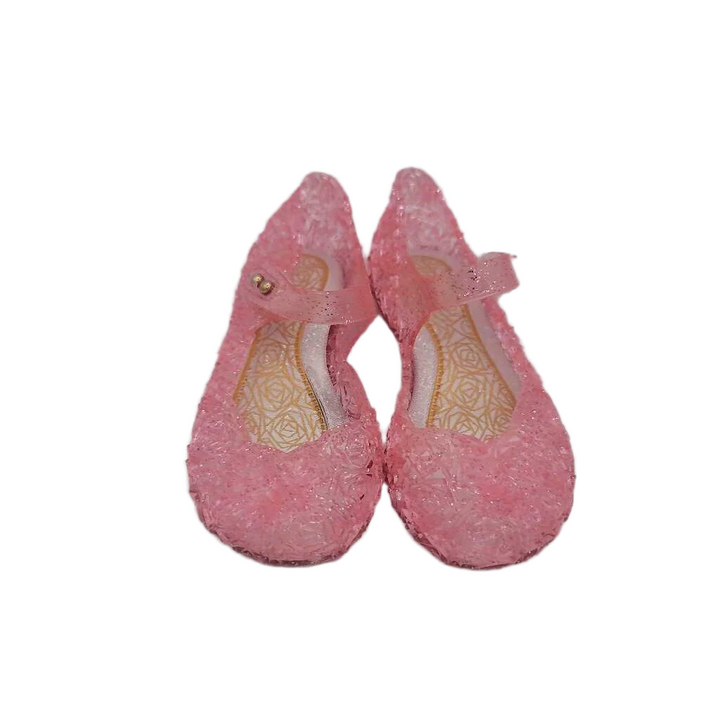 Velcro Clasp Costume Shoes/Rose