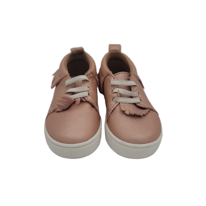 Slip on Moccasin Shoe/Gold