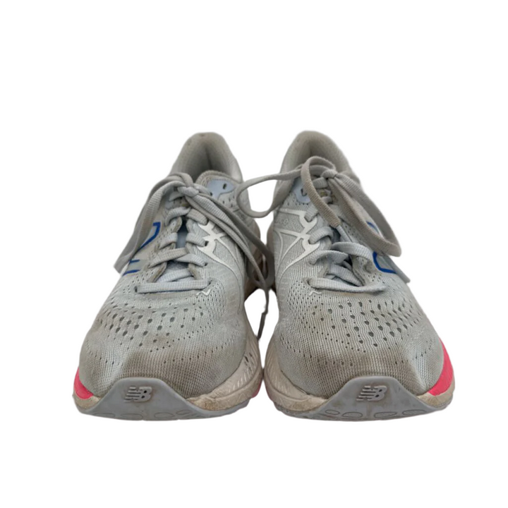 Lace Up Sneakers / Pink Stripe