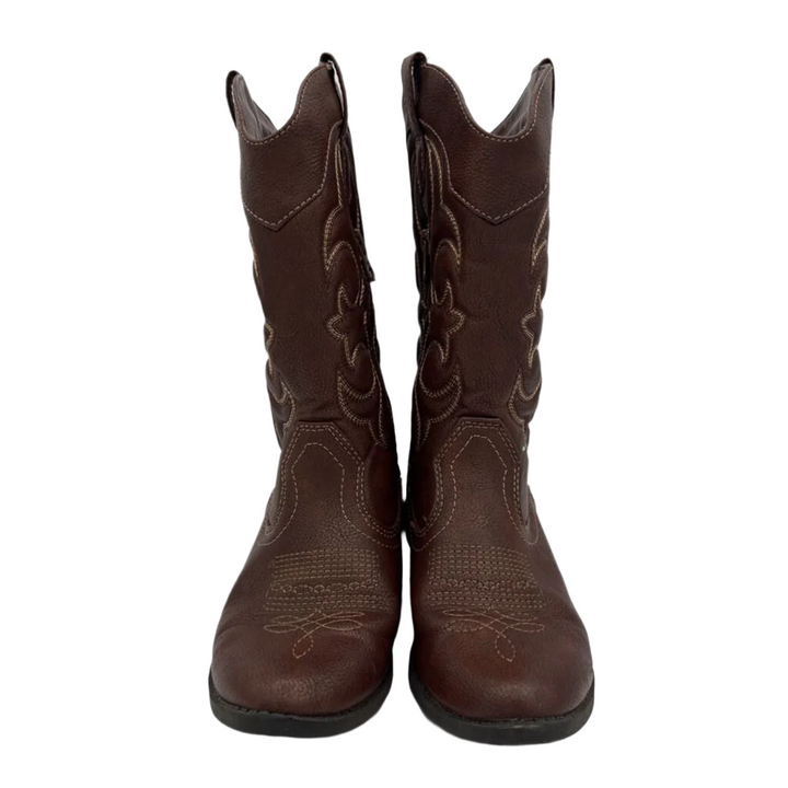 Zip Up Cowboy Boots