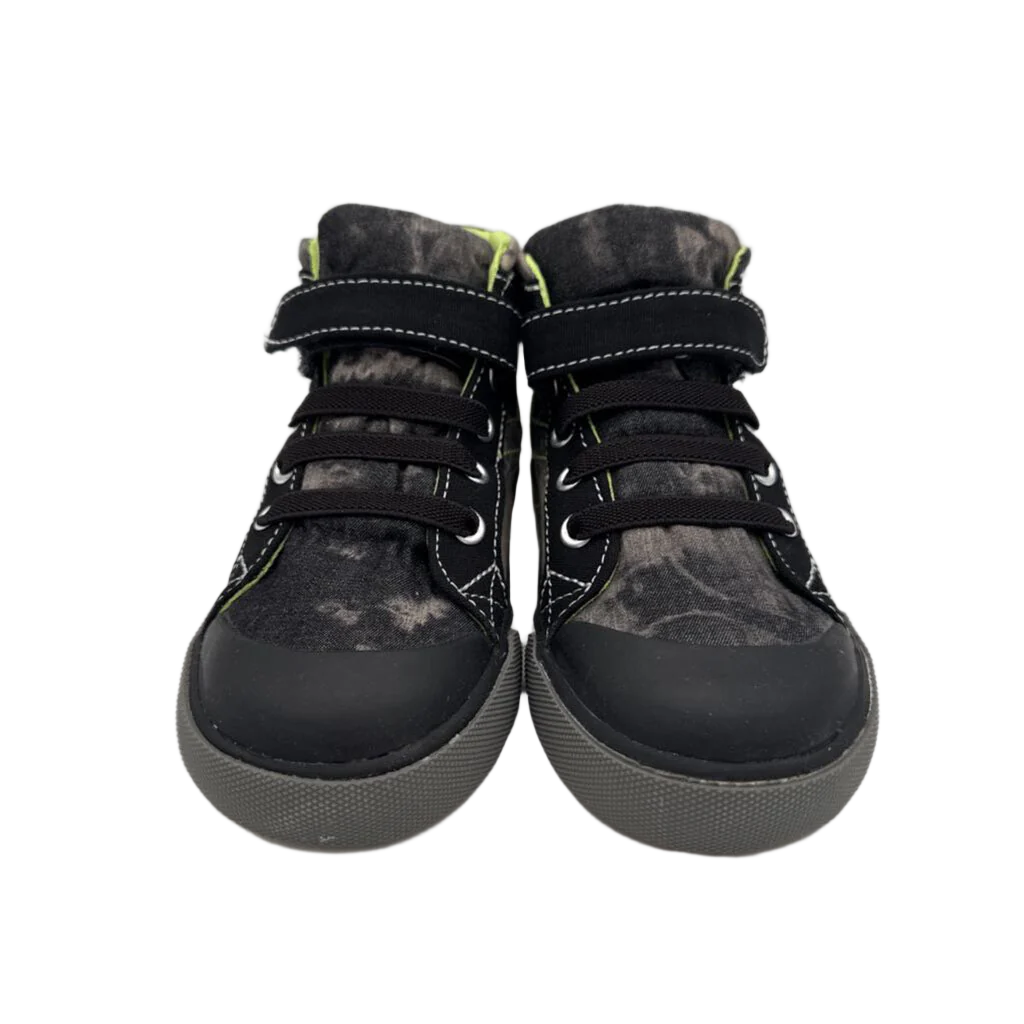 Velcro High Top Sneakers