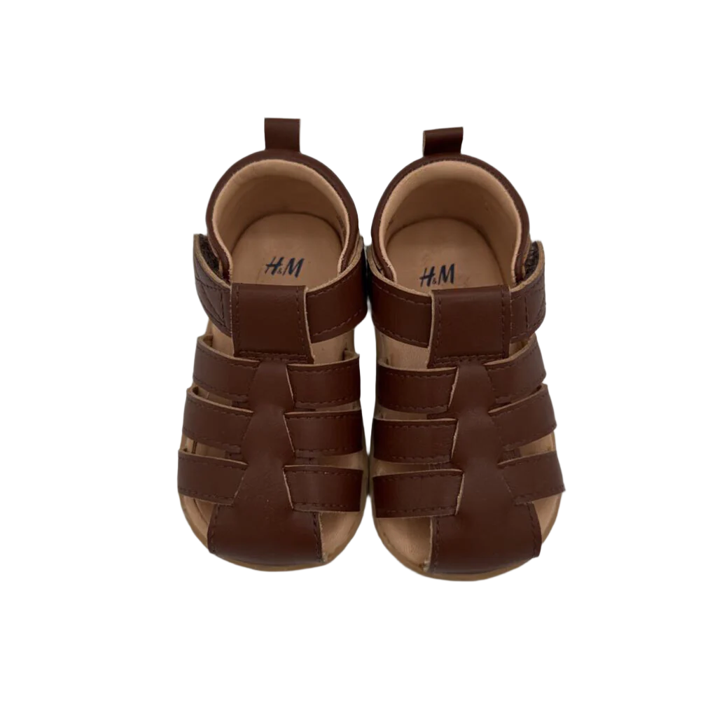 Velcro Closed Toe Sandals