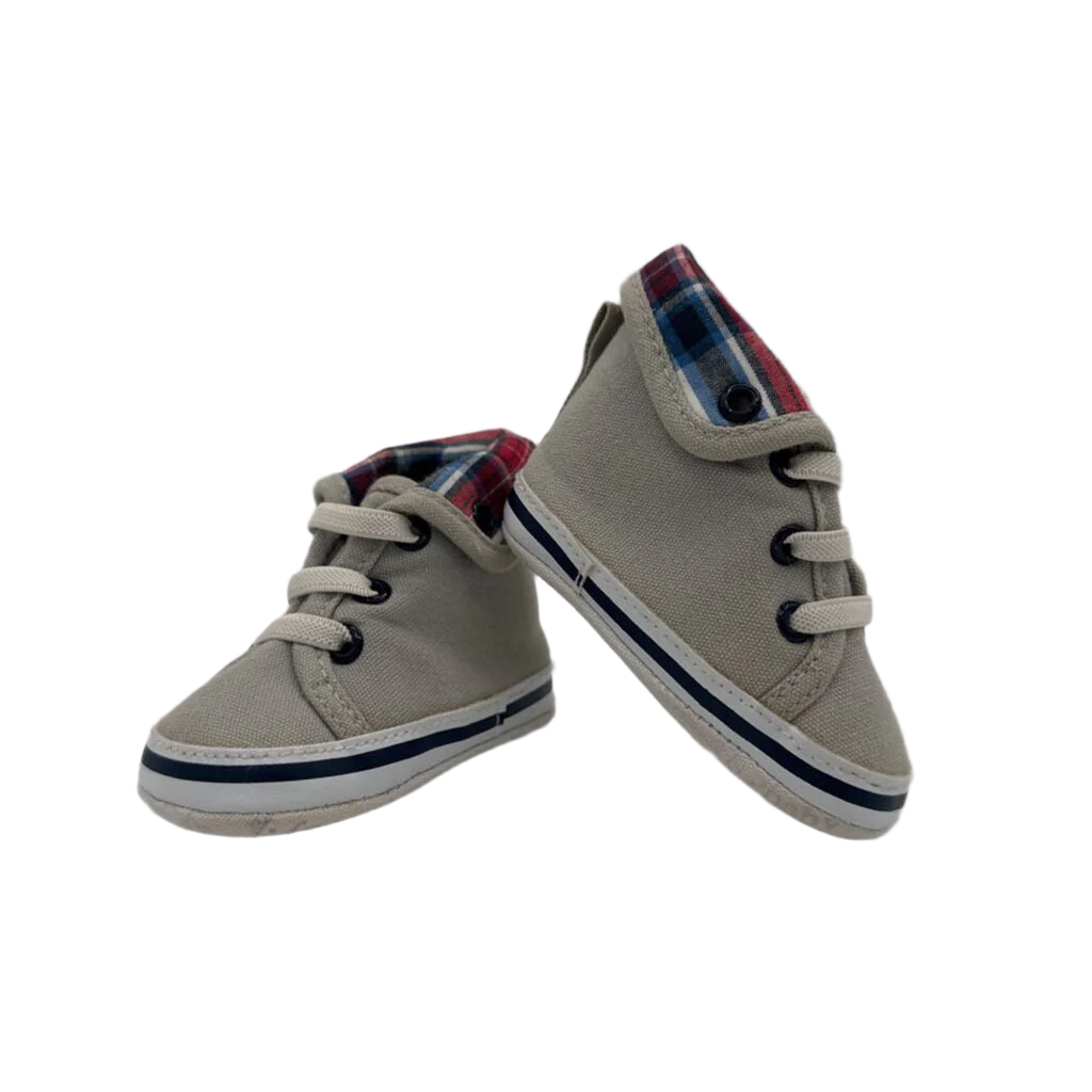 Soft Sole Shoes / Plaid