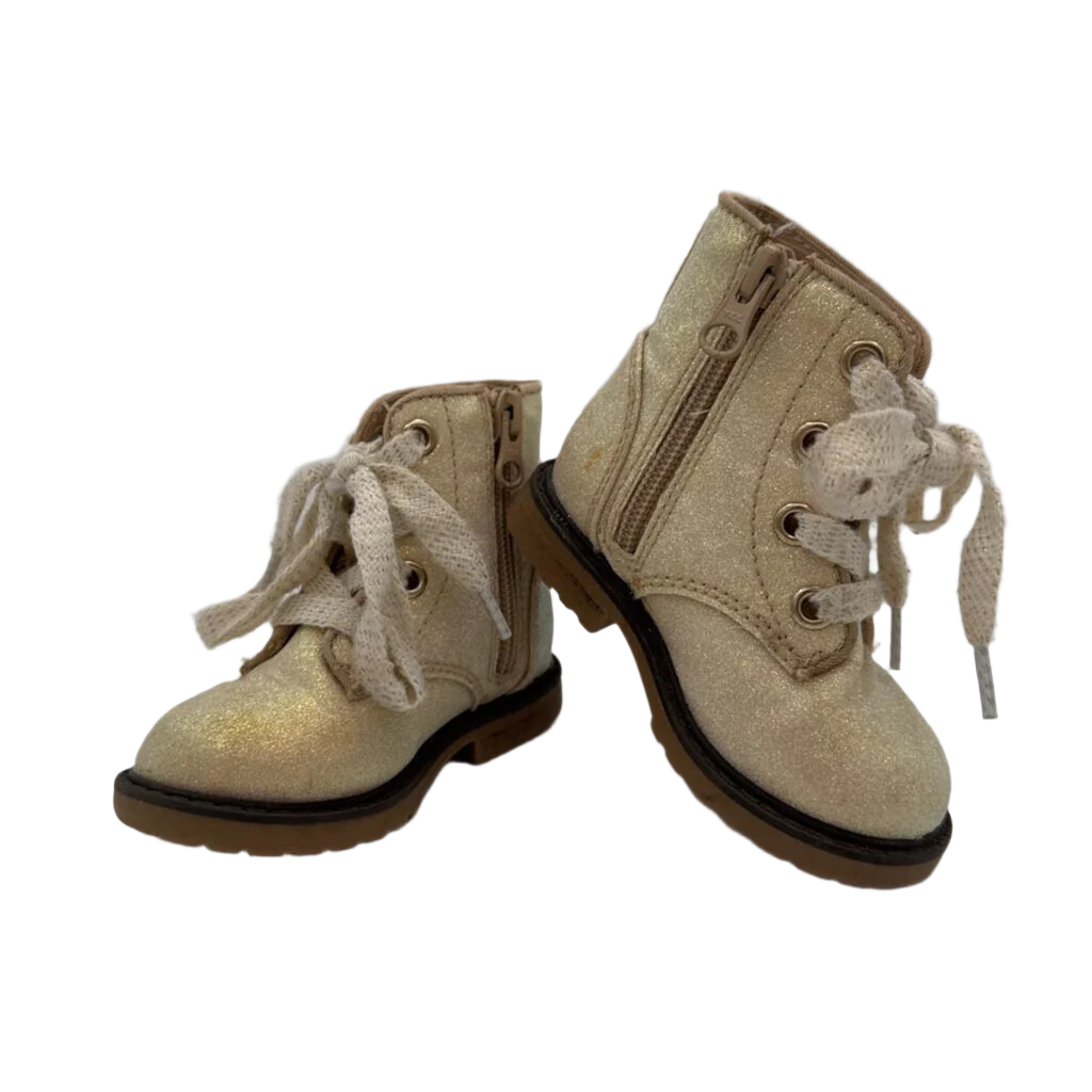 Zip + Lace Up Boots