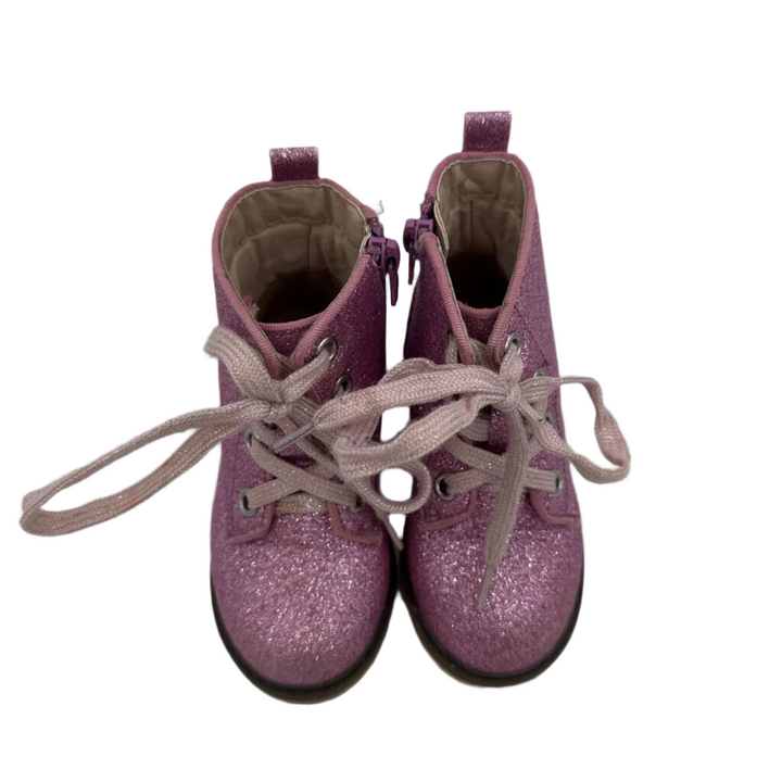 Zip + Lace Up Boots