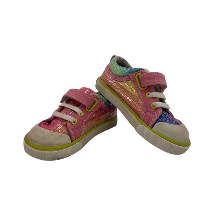 Velcro Sneakers / Sequins