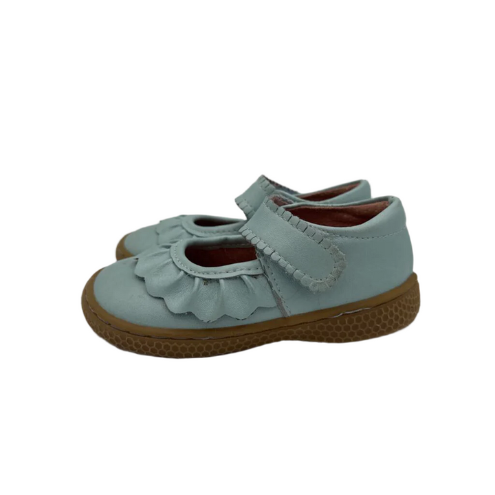 Velcro Leather Mary Janes