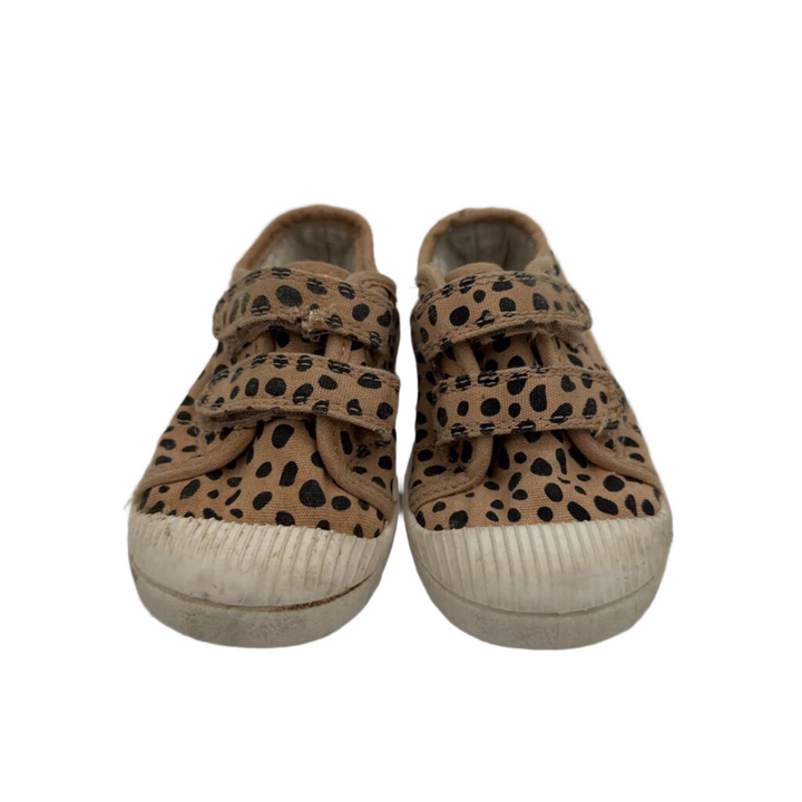Zip Up Boots / leopard Print + Star