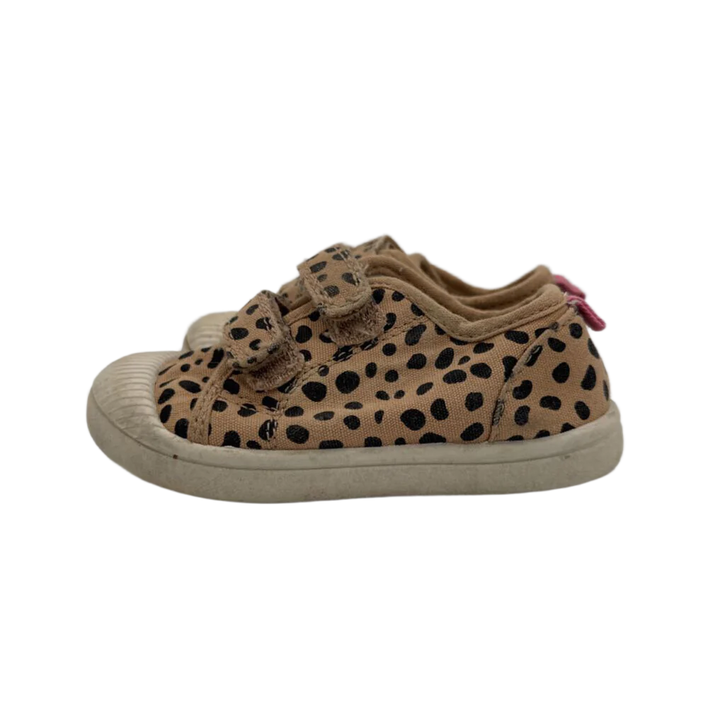 Zip Up Boots / leopard Print + Star