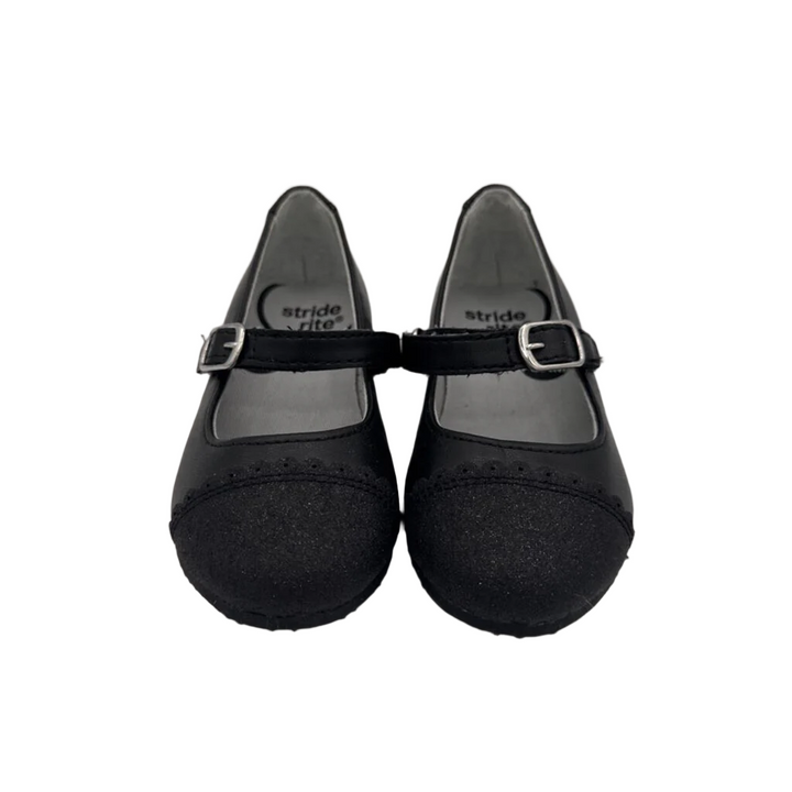 Velcro Slip On Glitter Toe Shoes