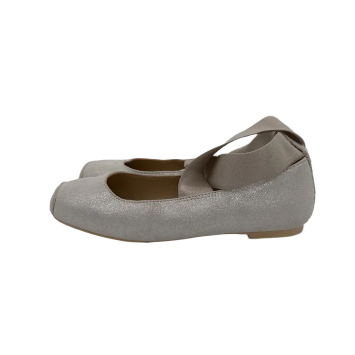 Elastic Band Flat Toe Dance Shoes