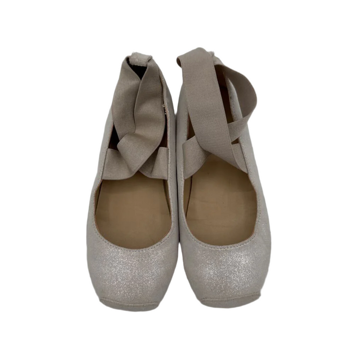 Elastic Band Flat Toe Dance Shoes