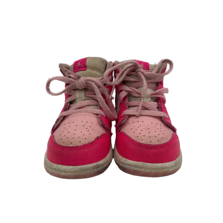 Lace Up High-Top Sneakers / Swoosh