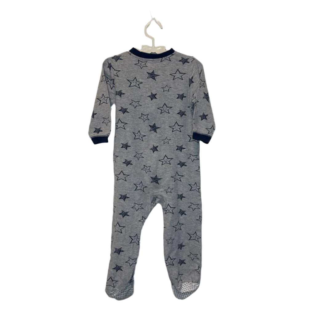 LS Footed Onesie / Stars