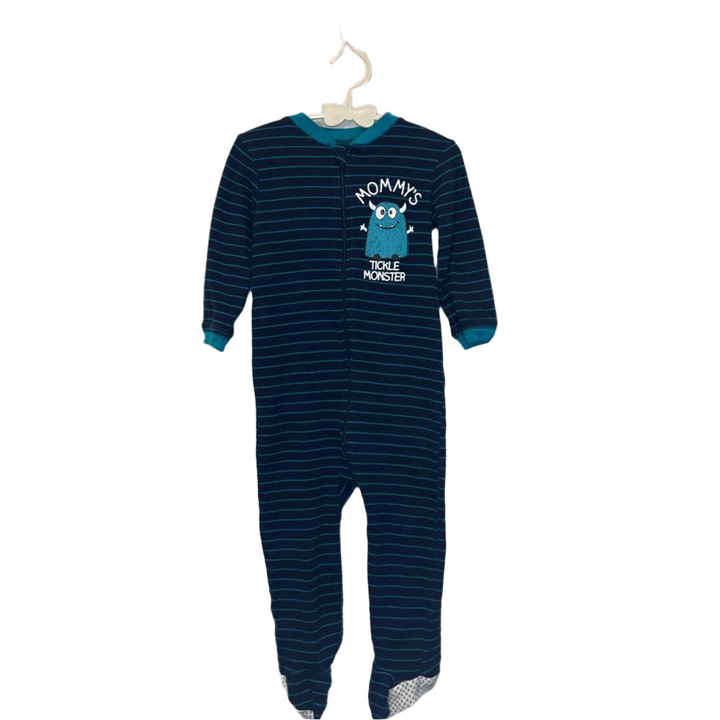 LS Footed Onesie / Mommies Tickle Monster