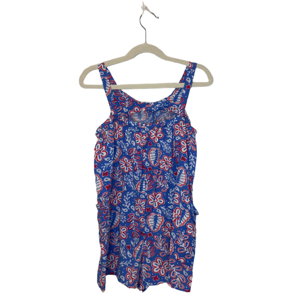 Spaghetti Strap Romper / Flowers