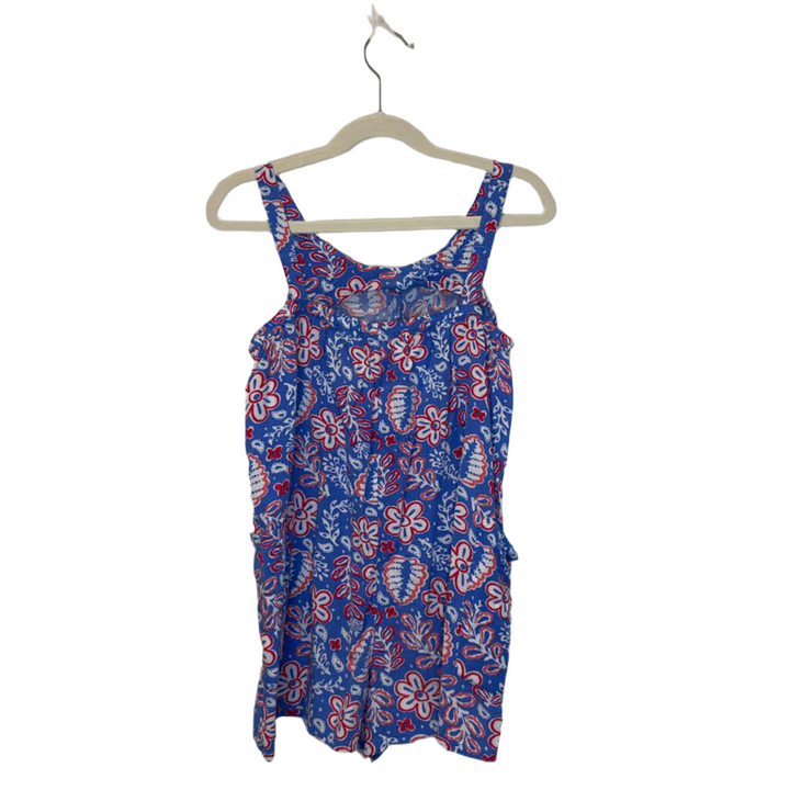 Spaghetti Strap Romper / Flowers