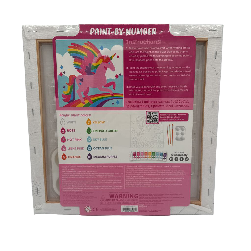 Paint-By-Number Magic Unicorn