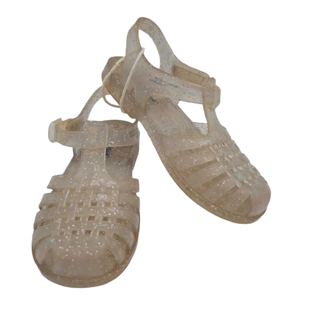 Velcro Closed Toe Sandals/Jelly