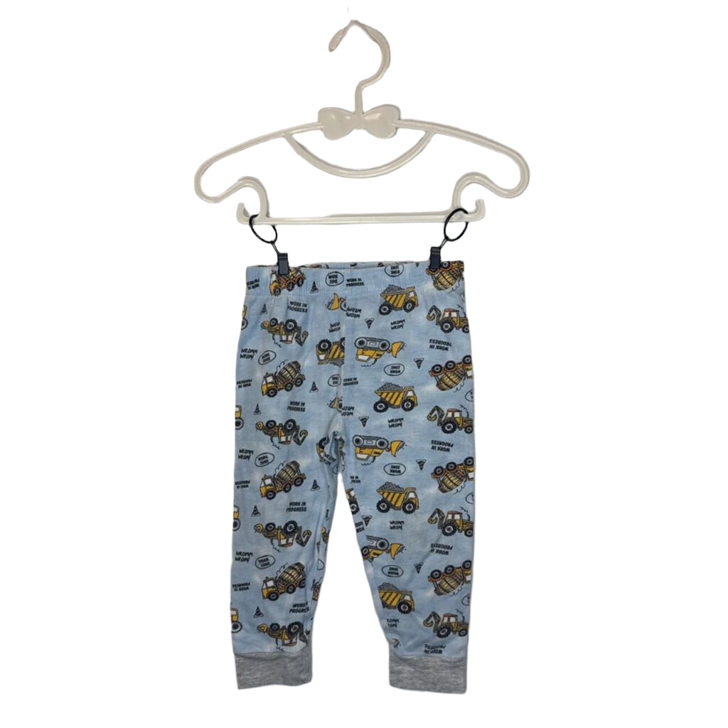 LS Pajama Set / Construction Vehicles