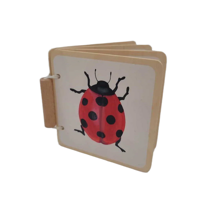 Colorful Animals Wooden Book