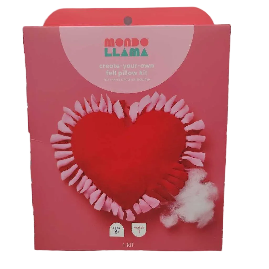Create Your Own Felt Pillow/Heart