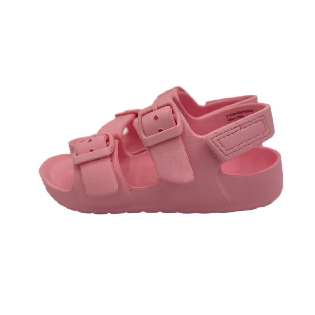 Pink Buckle Sandals