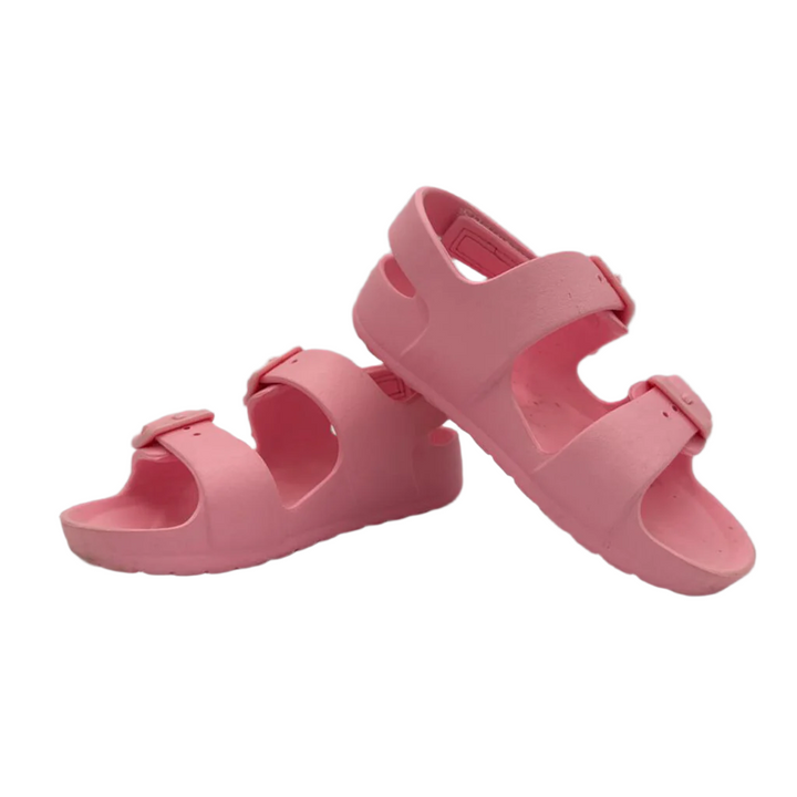 Pink Buckle Sandals