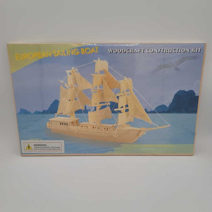 Wooden Sailing Boat Construction Kit