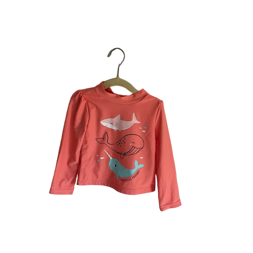 LS Rash Guard / Sea Creatures