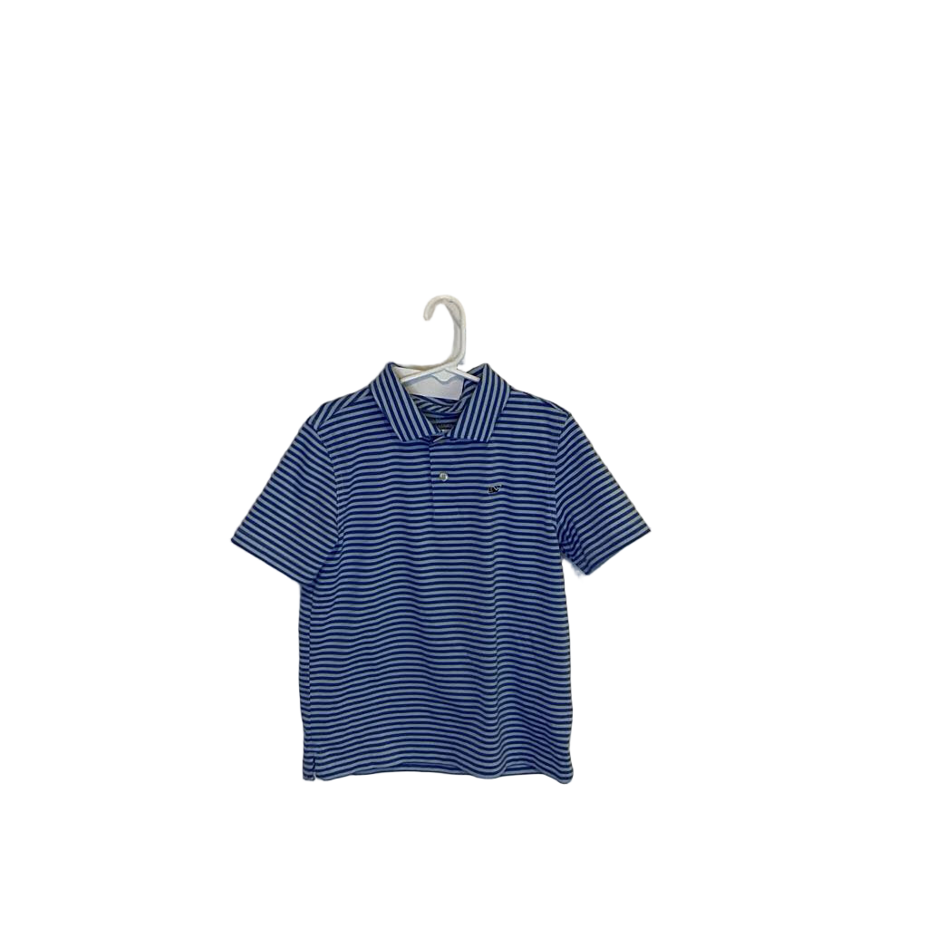 Striped SS Collared Shirt