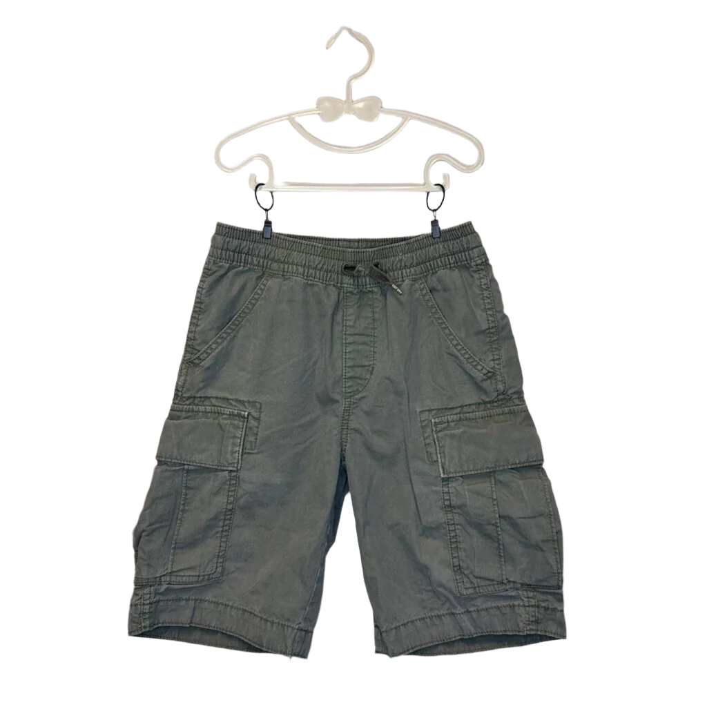 Drawstring Waist Cargo Shorts