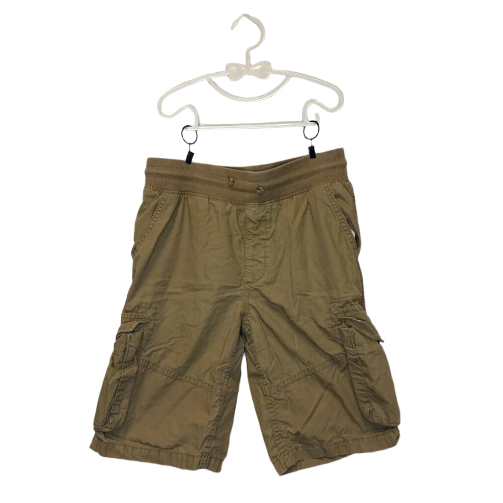 Drawstring Waist Cargo Shorts