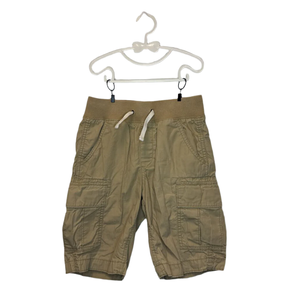 Drawstring Waist Cargo Shorts