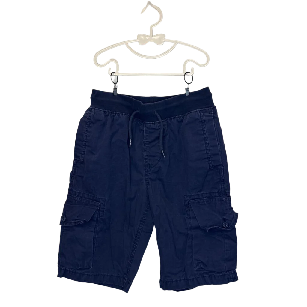 Drawstring Waist Cargo Shorts
