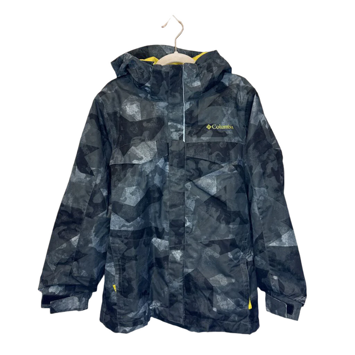 Hooded Windbreaker Jacket / Camo