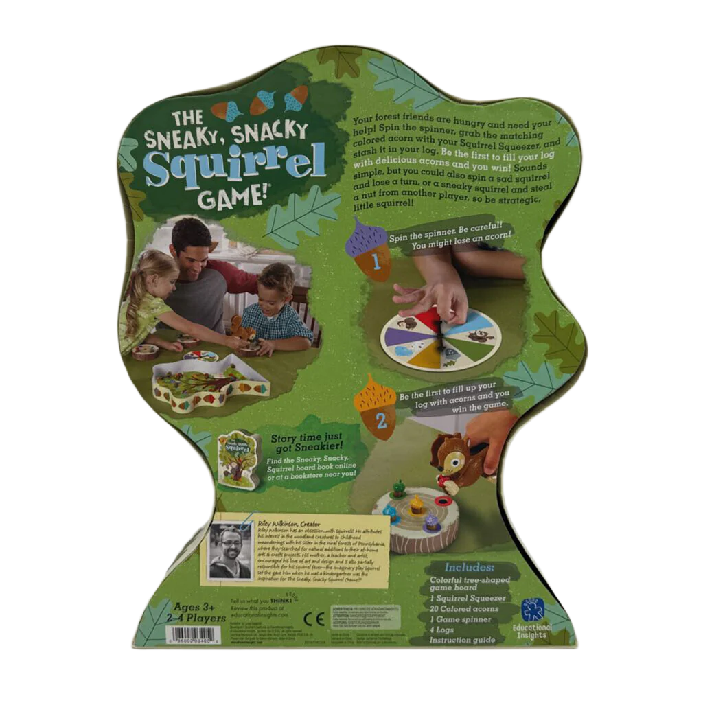 The Sneaky, Snacky Squirrel Game!