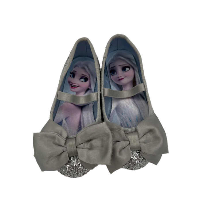 Glittery Large Bow Shoes