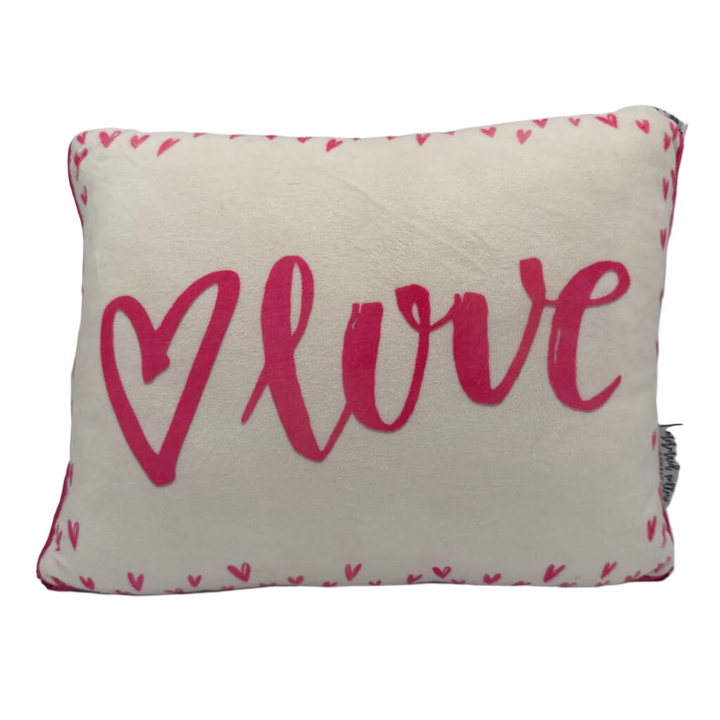 Sequin Decor Pillow / Love