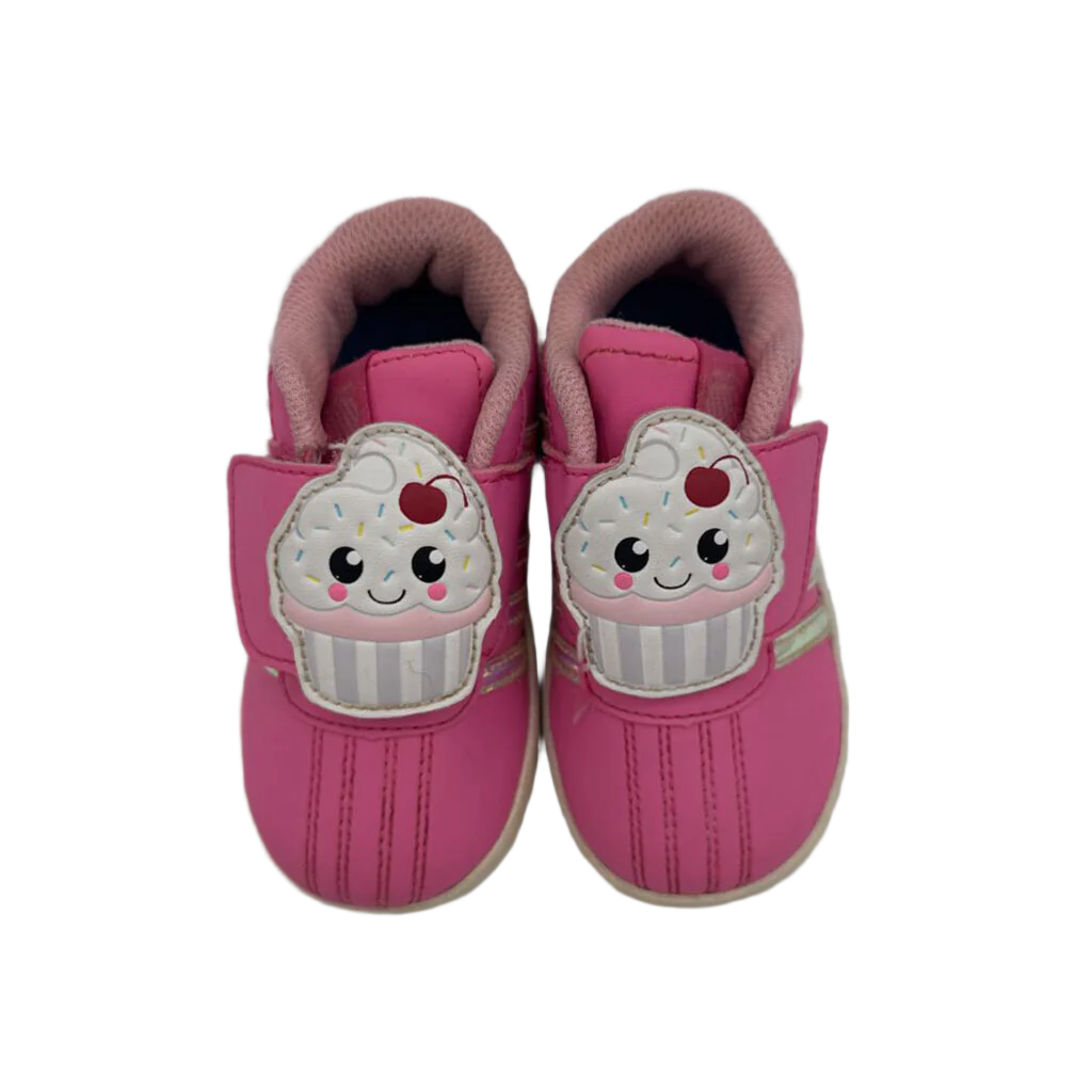 Velcro Tennis Shoes / Cupcakes