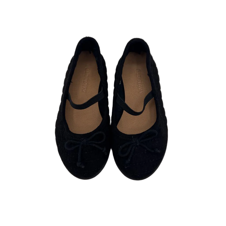 Slip On Velvet Shoes / Ribbon Bow