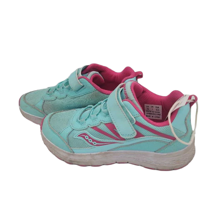 Velcro Tennis Shoes / Stripes