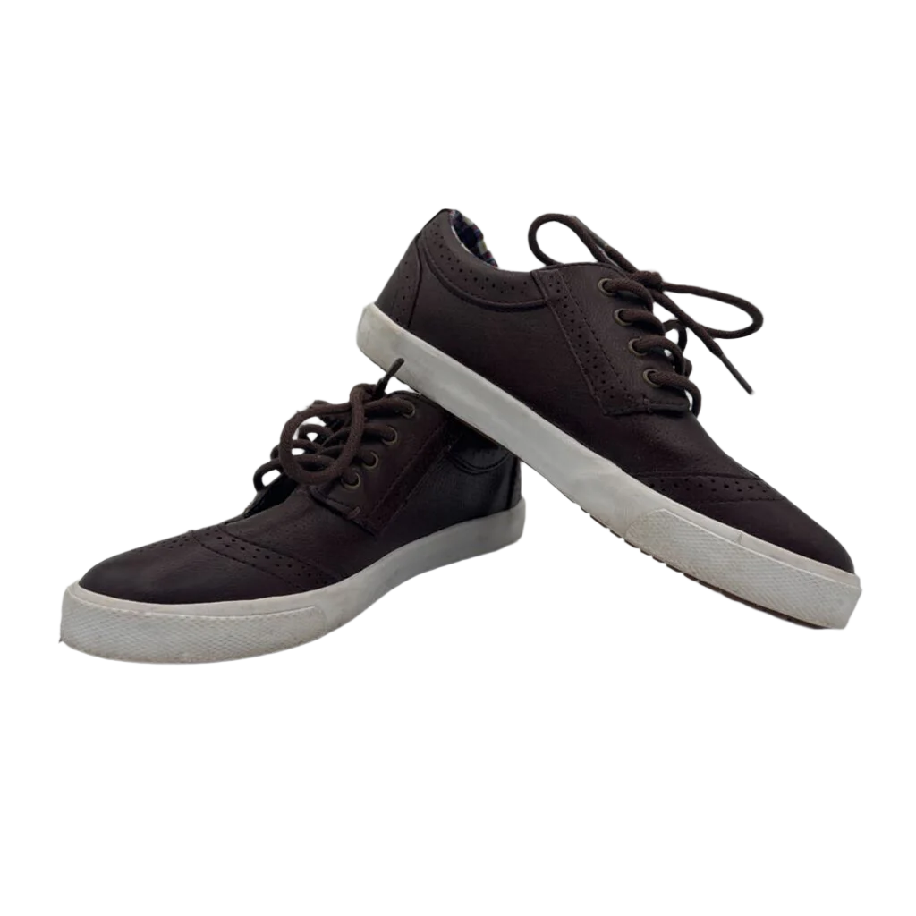 Lace Up Leather Loafers