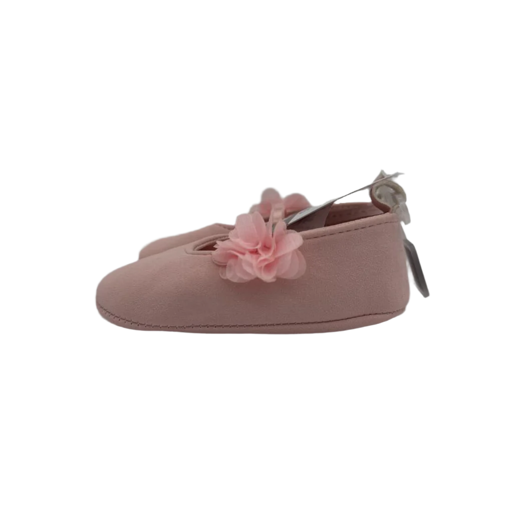 Soft Sole Slip On Shoes / Flowers