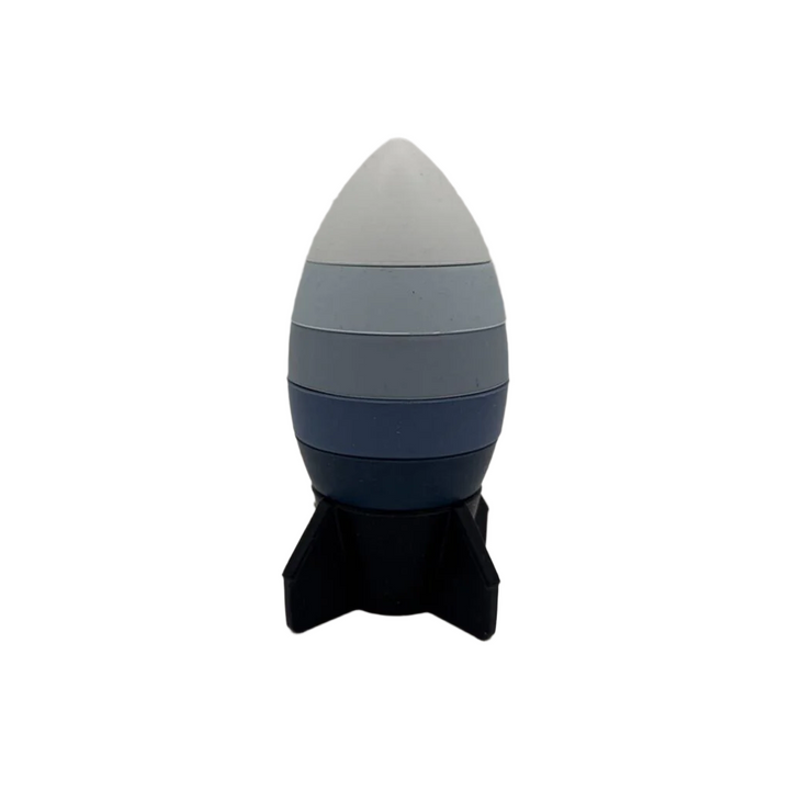 Silicone Rocket Ship Stacker