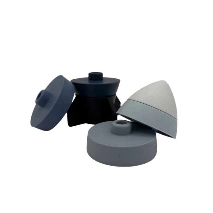 Silicone Rocket Ship Stacker
