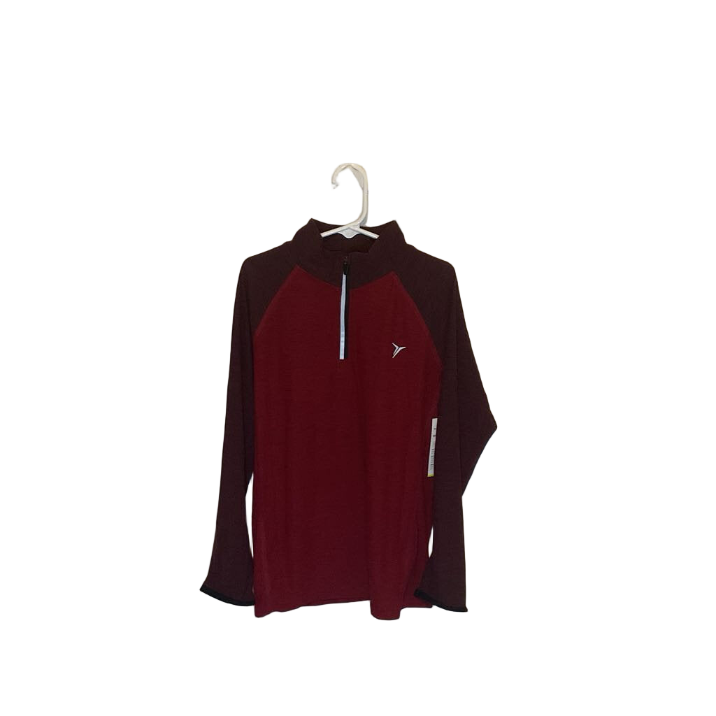 Qtr Zip Athletic Pullover Sweater