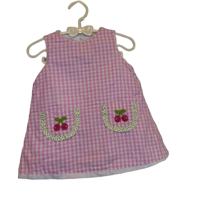 Sleeveless Checkered Shift Dress