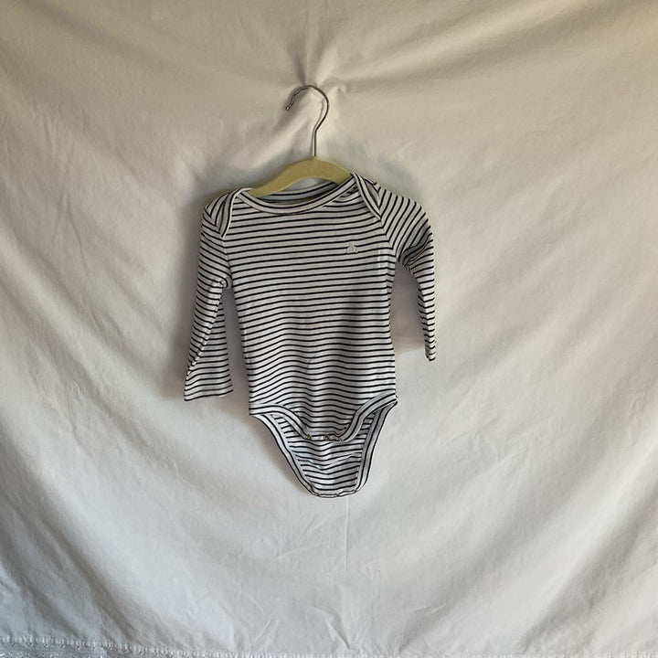 LS Striped Onesie