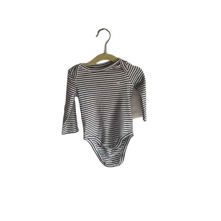 LS Striped Onesie